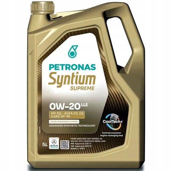 Petronas Syntium Supreme 0W-20 LLE 5L