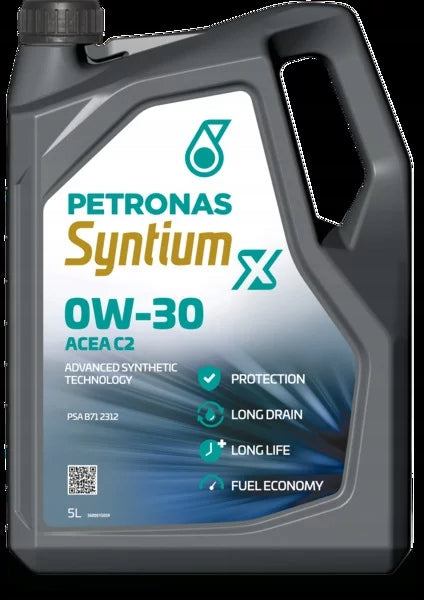 Petronas Syntium X 0W/30 C2 5L Manufacturer code 0W30 5L C2