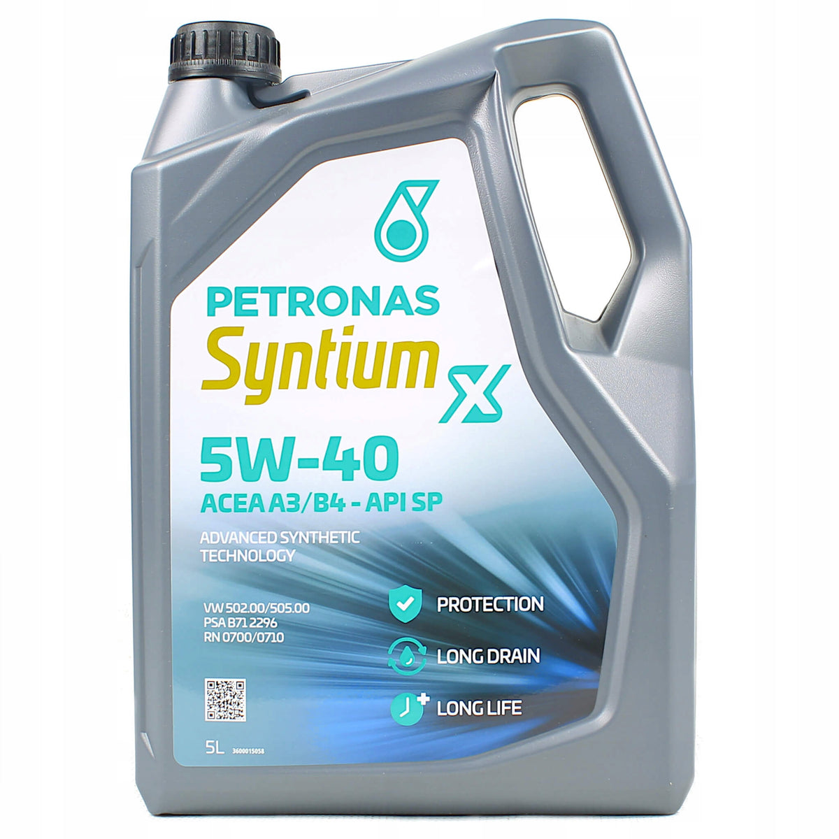 Petronas Syntium X 5W-40 A3/B4 5L Manufacturer code 5W40 X 5L