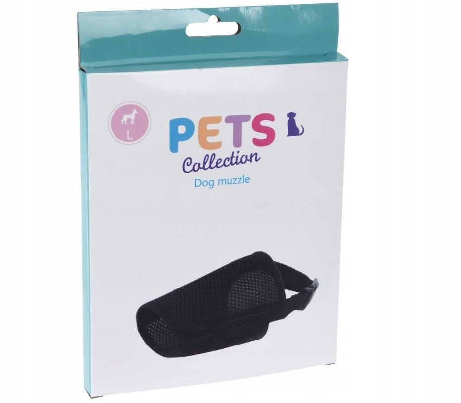 Pets Collection Dog muzzle Material Soft Textile Black S M L Brand Koopman