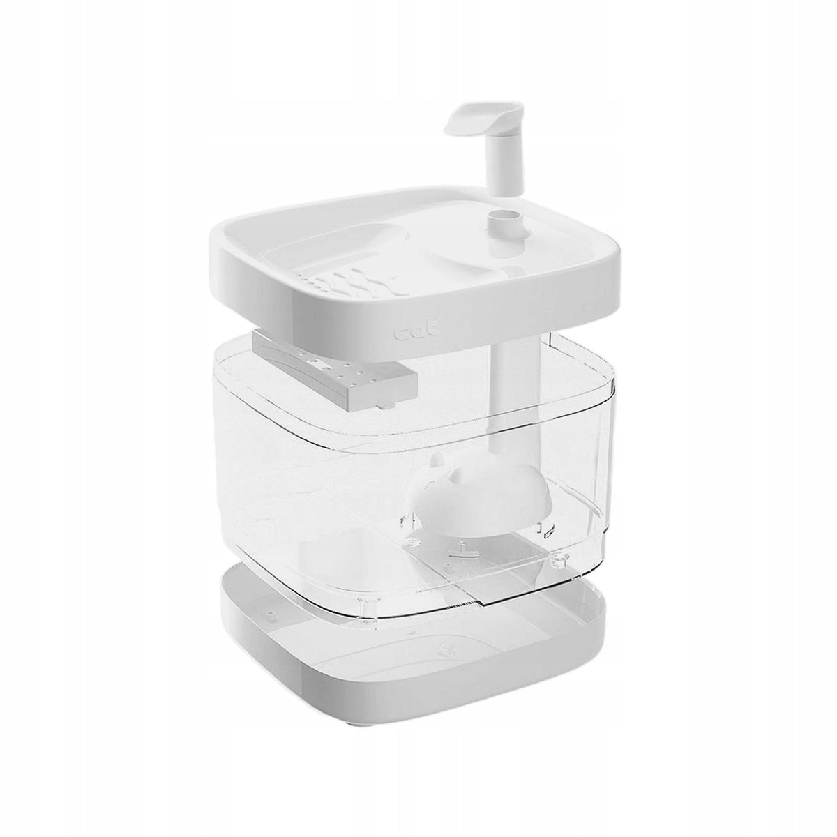 Pets Fountain Silent Cat Fountain Large Capacity Bowl Filter Water