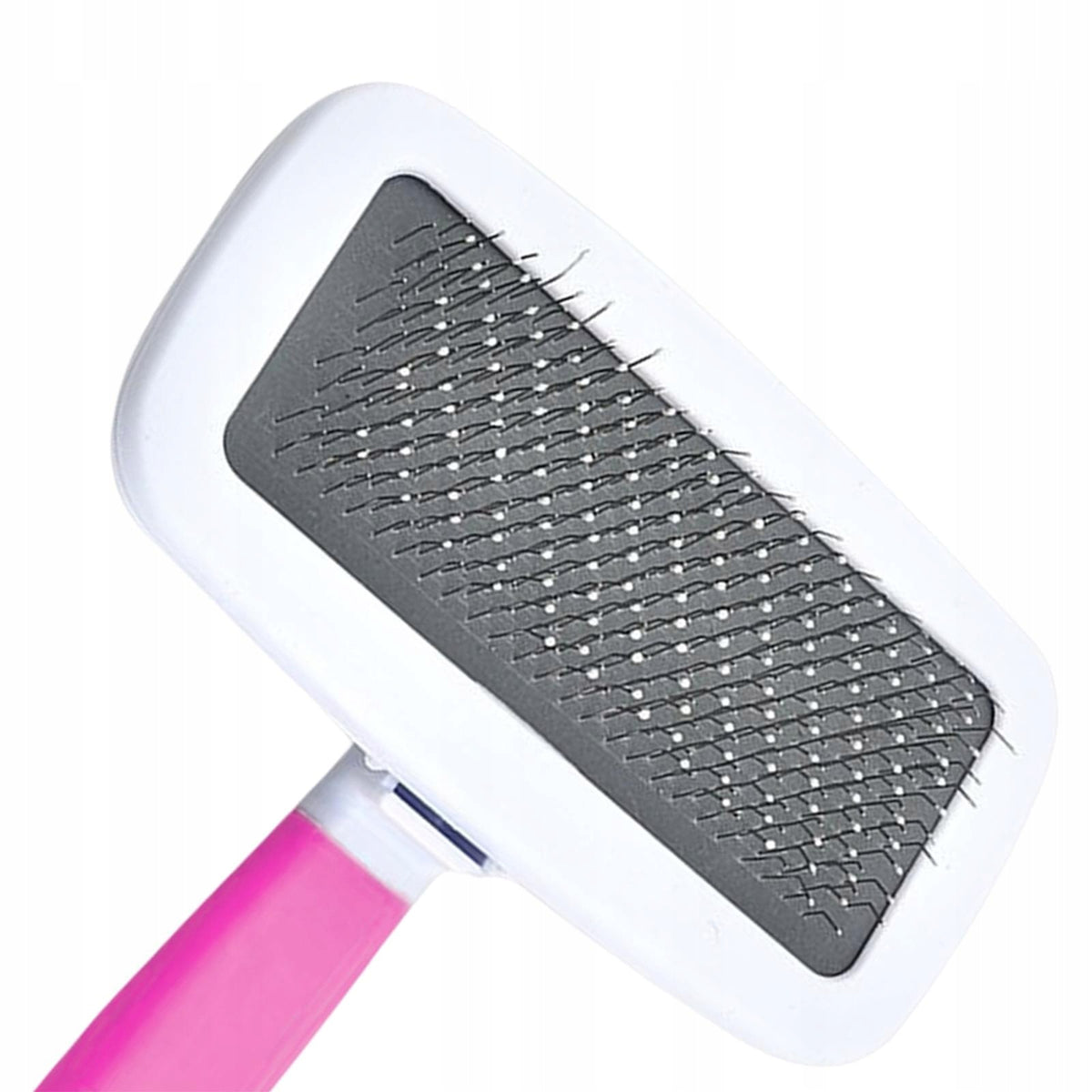 Pets Grooming Brush Needle Comb Gentle Tip Design Hair Remover for 2 Pcs Packaging status original
