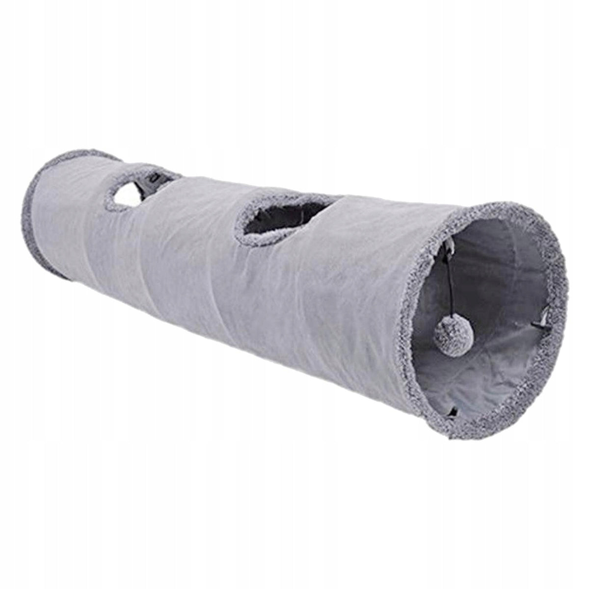 Pets Up Soft Grey Bed Tunnel for Cat/Cat/Puppy/Rabbit Play