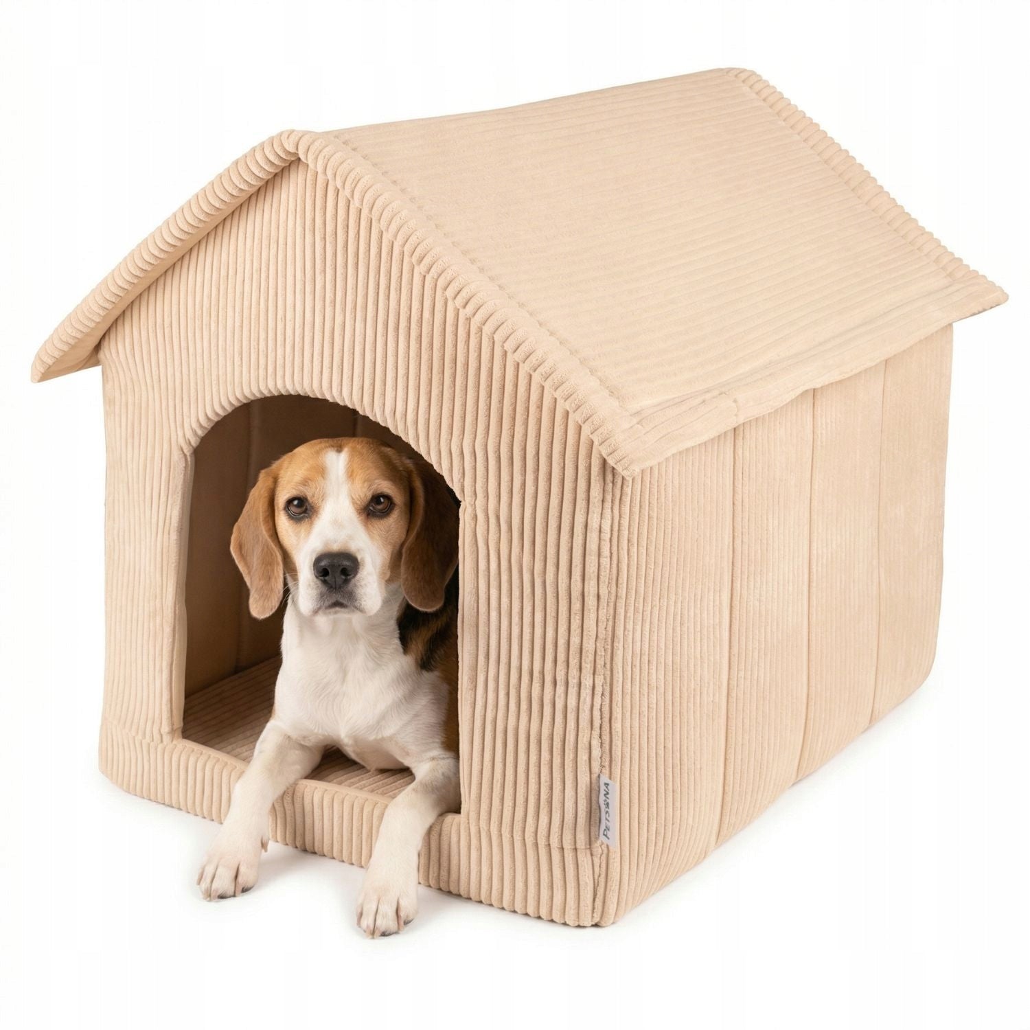 Petsona kennel Foam bed dog house beige 2XL
