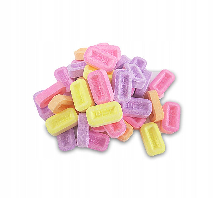 Pez Fruit Candy Powder Dispenser Refills 16pcs German Packaging status original
