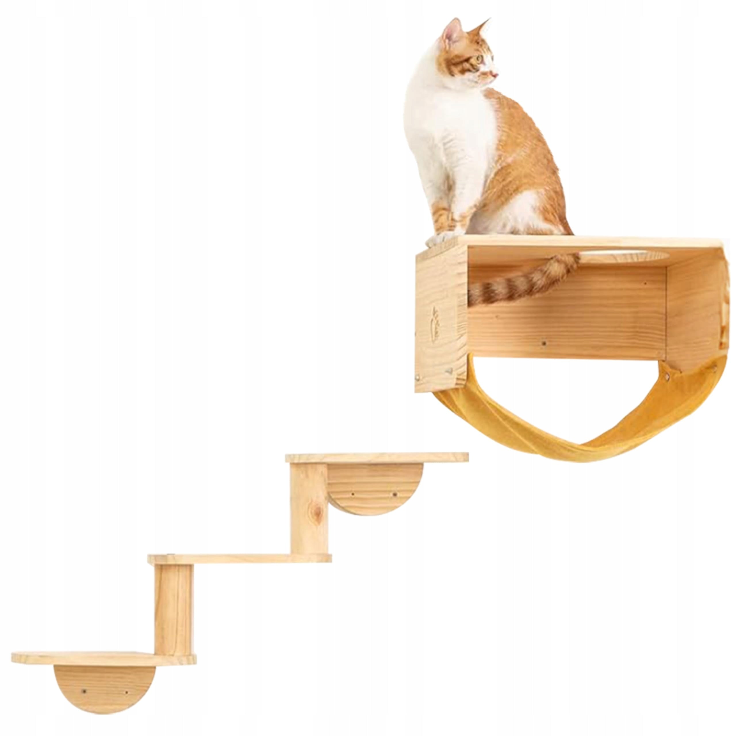 Pfotenolymp Ladder Cat Climbing Wall with Ladder