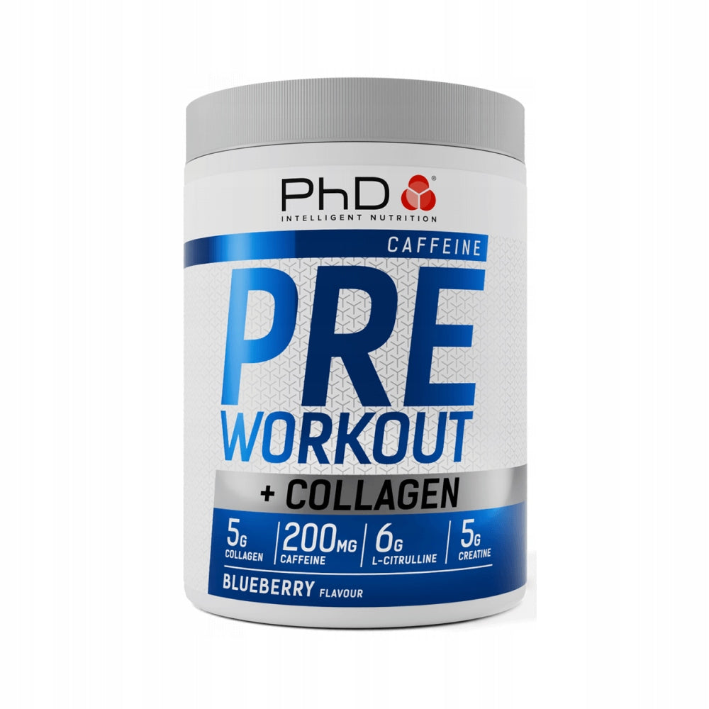 PhD Pre-Workout + Collagen (20 servings) Blueberry