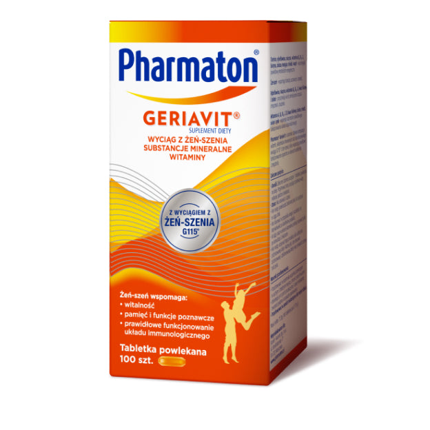 Pharmaton Geriavit 100 tabl.