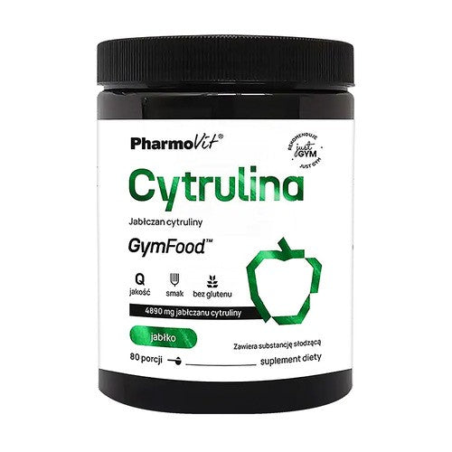 Pharmovit GymFood Citrulline, powder, apple flavour, 400 g