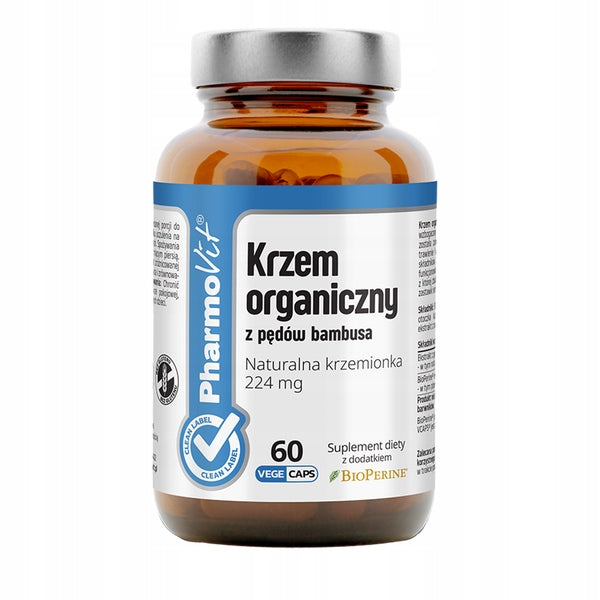 Pharmovit Organic silicon from bamboo shoots, dietary supplement Expiration date at least 3 months from the date of purchase