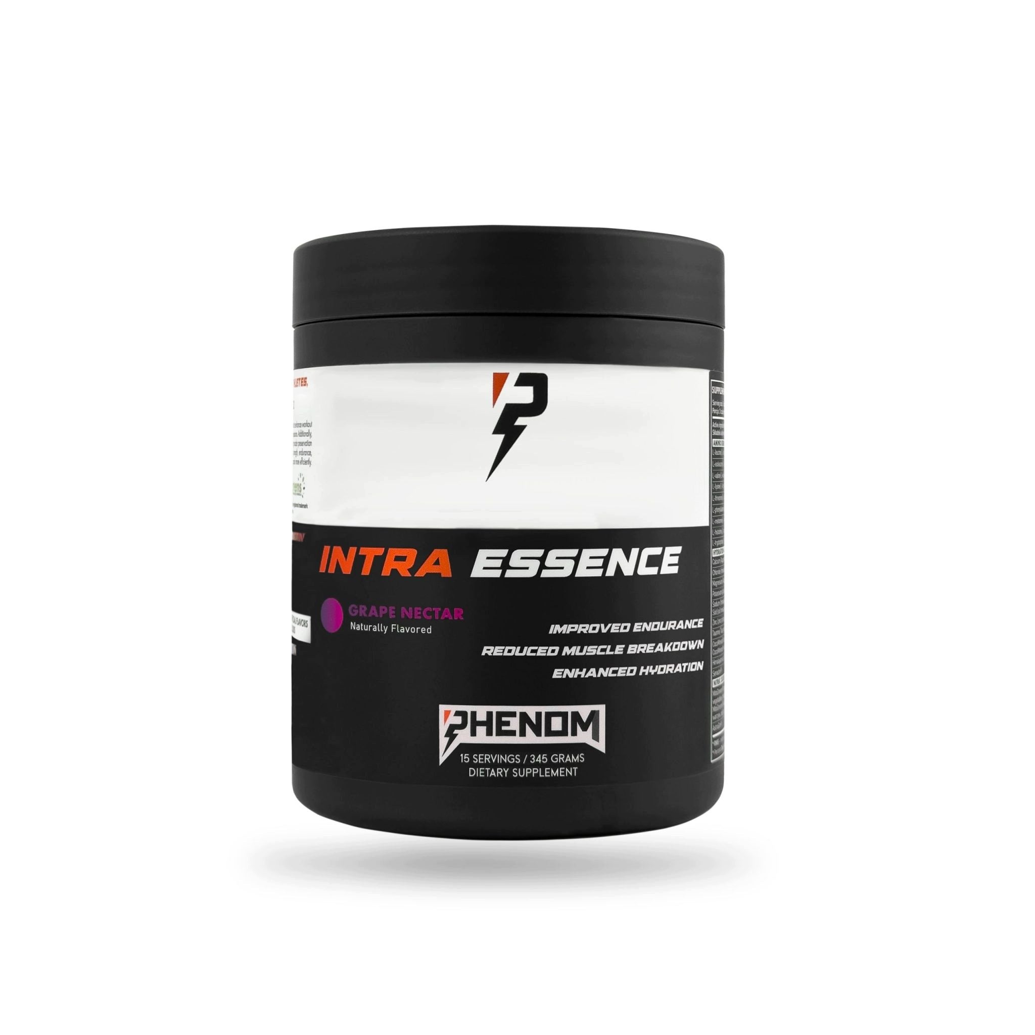 Phenom Intra Essence 345g IntraWorkout Electrolytes Hydration Grape