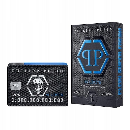 Philipp Plein No Limit$ Super Fre$h Eau De Toilette 90 ml Packaging status original