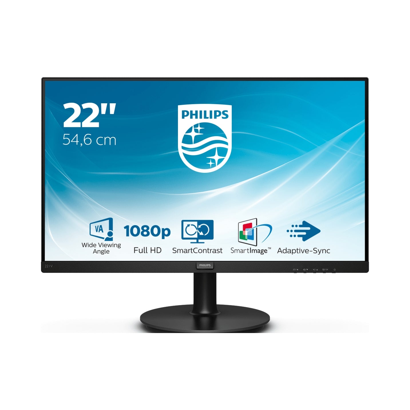Philips 221V8/00 LED monitor 21.5" 1920 x 1080 px VA