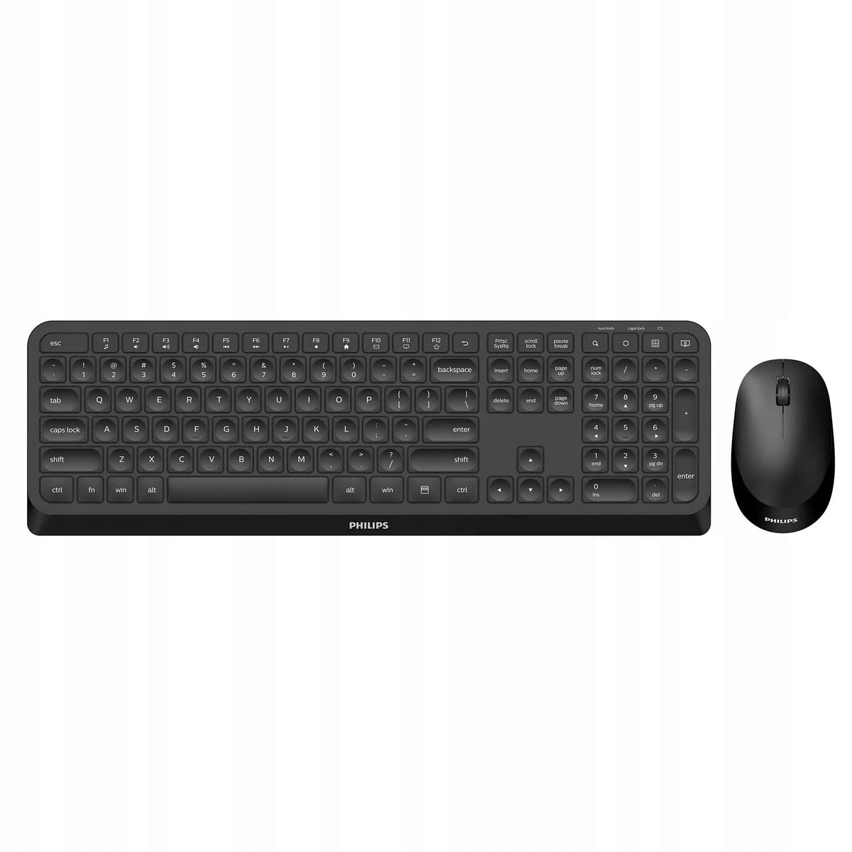 Philips 3000 Series SPT6307B/16 Qwerty Wireless Keyboard and Mouse Manufacturer Philips