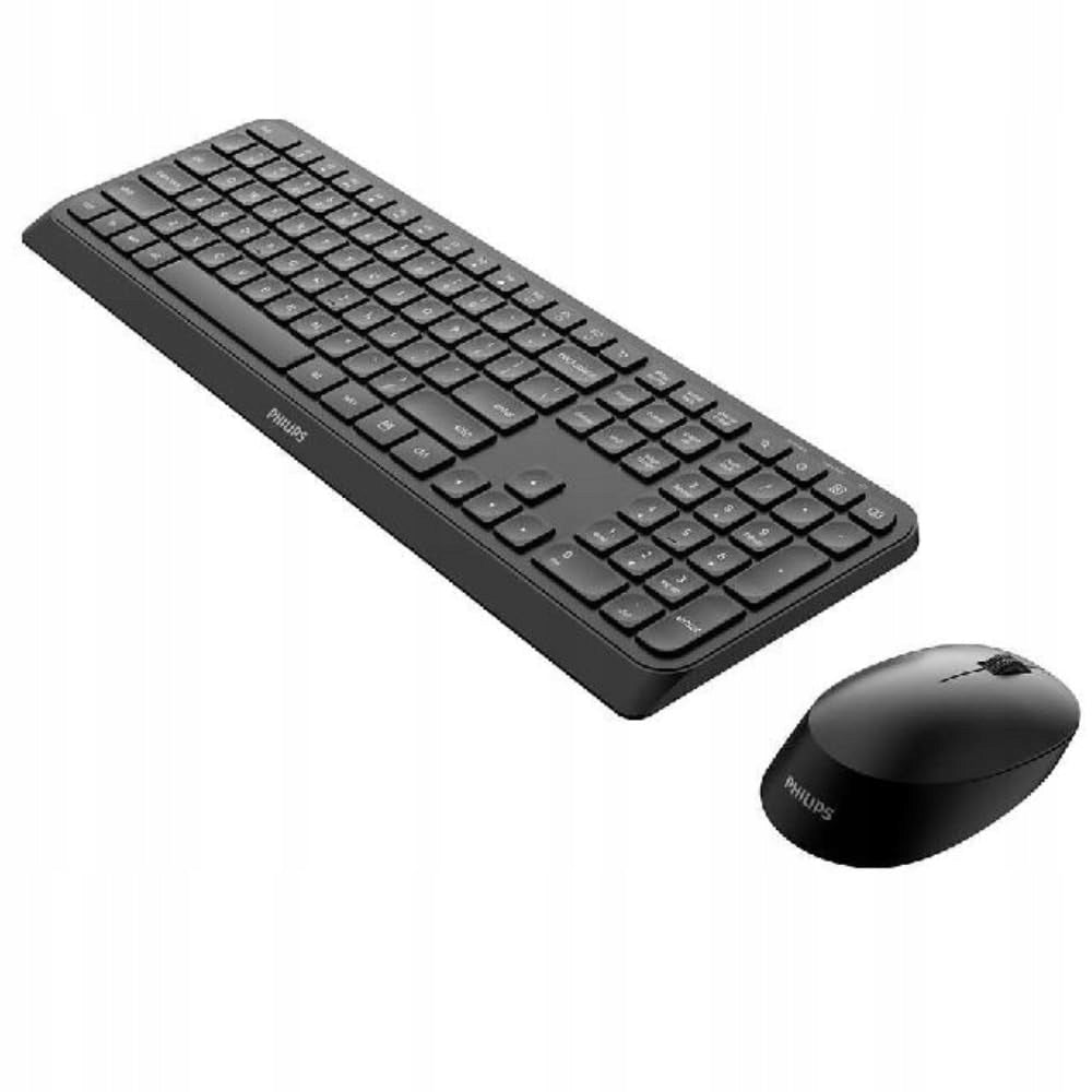 Philips 3000 Series SPT6307B/16 Qwerty Wireless Keyboard and Mouse