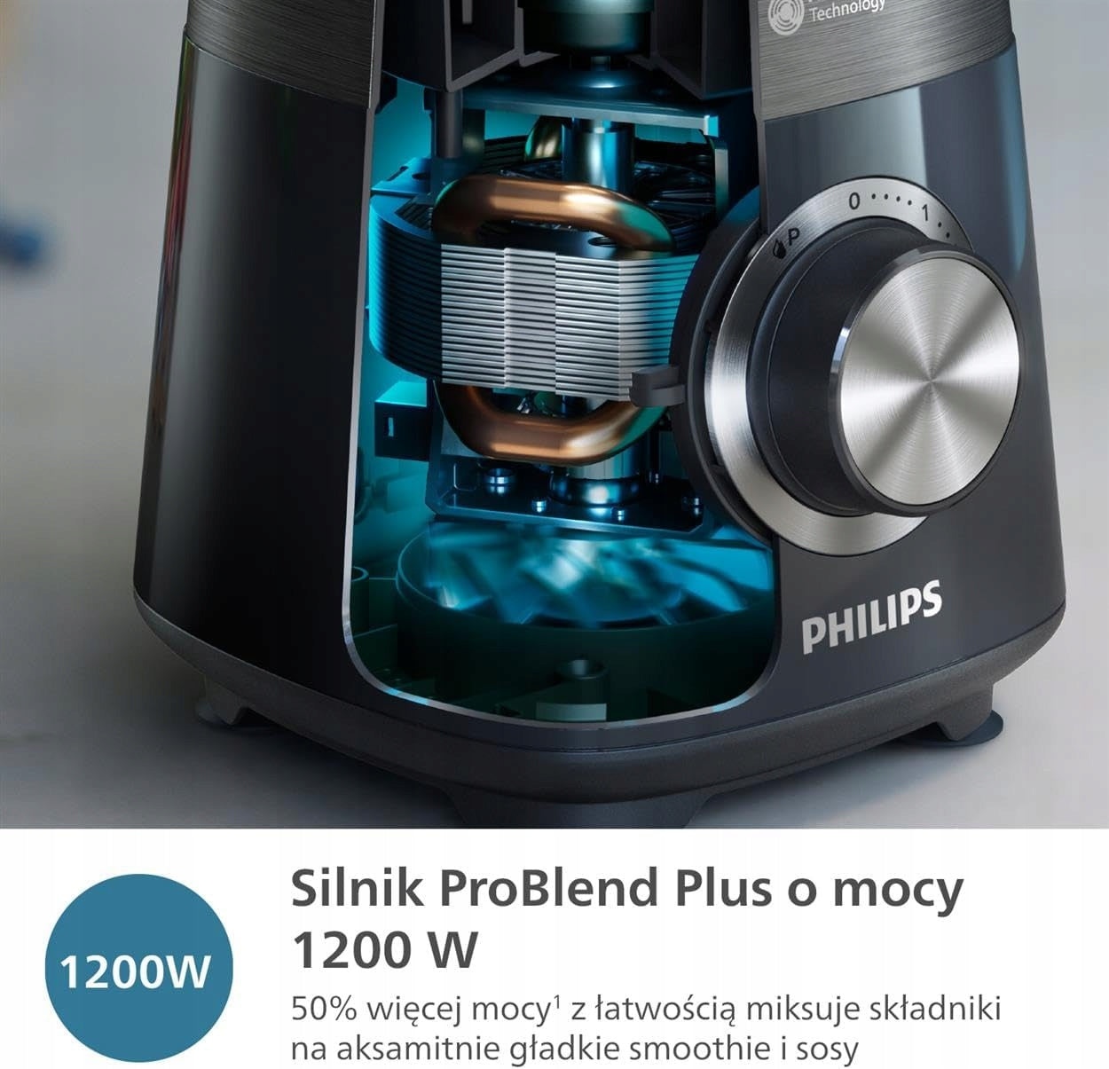 Philips 5000 HR3031/00 Cup blender mixer 1200W 2L black + WATER BOTTLE Brand Philips