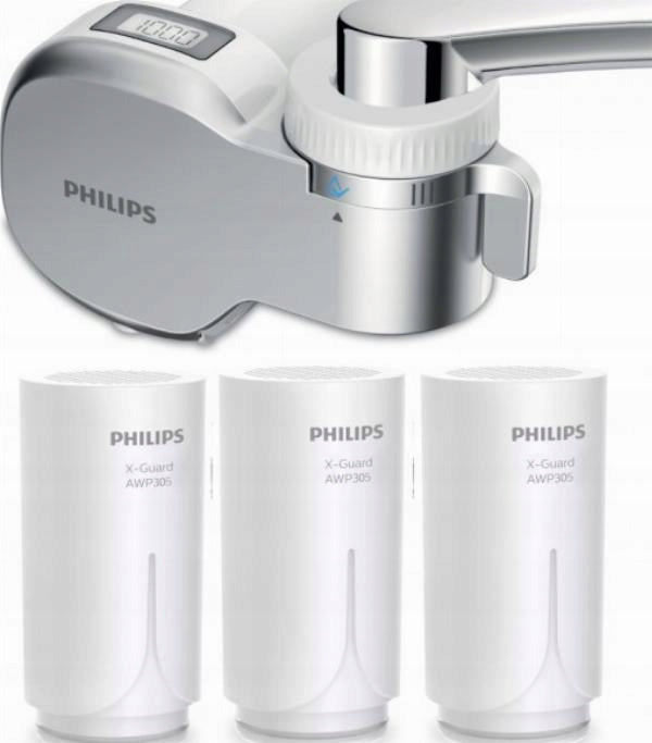 Philips AWP3705P3/10 + filters 3 pcs white