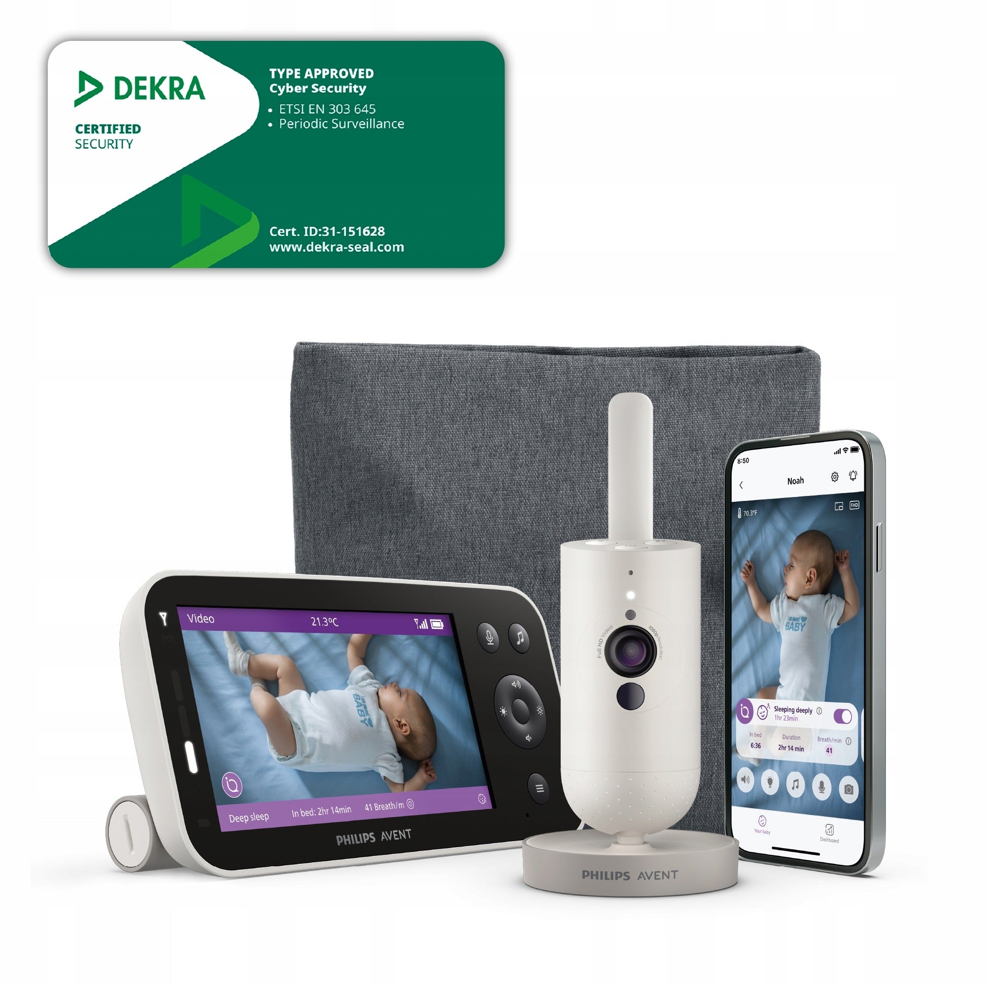 Philips Avent Baby monitor SenseIQ Full HD SCD971/26
