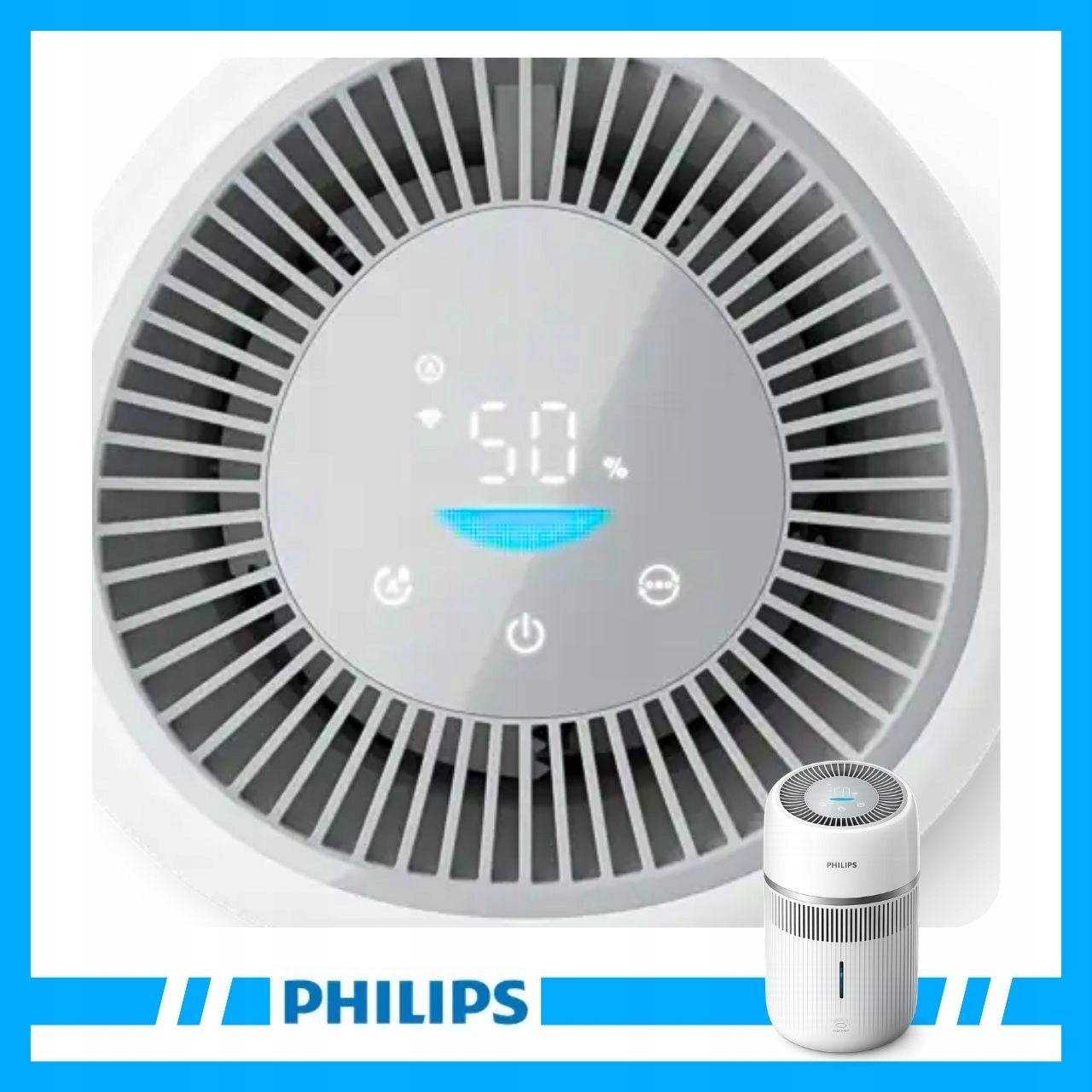 Philips Evaporative Air Humidifier HU4210/04 NanoCloud 3,5l Wi-Fi Type evaporative humidifier