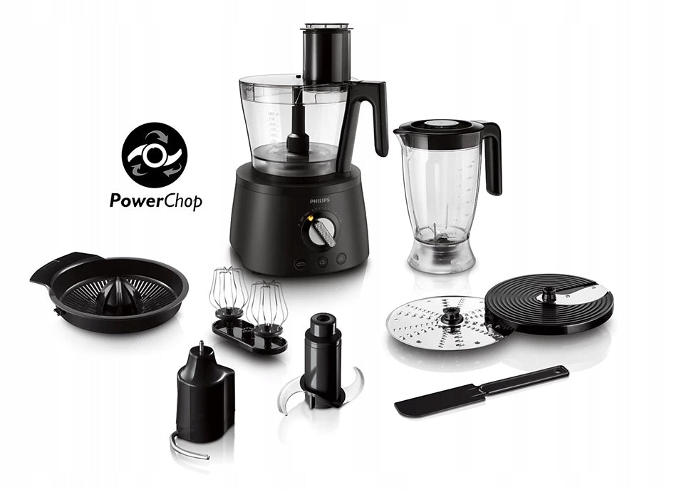 Philips HR7776/90 1300 W black stand mixer