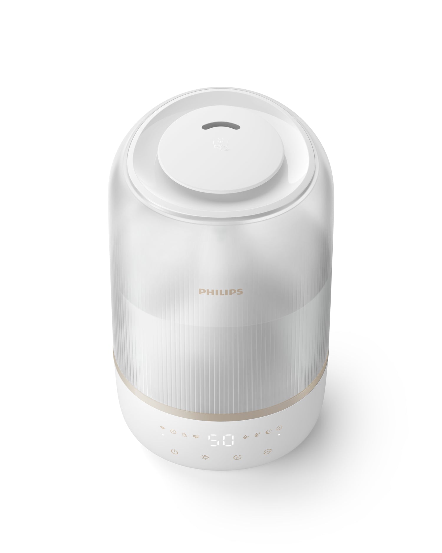 Philips HU1510/04 humidifier, 1000 series, 3.0 l, white Performance 275 ml/h