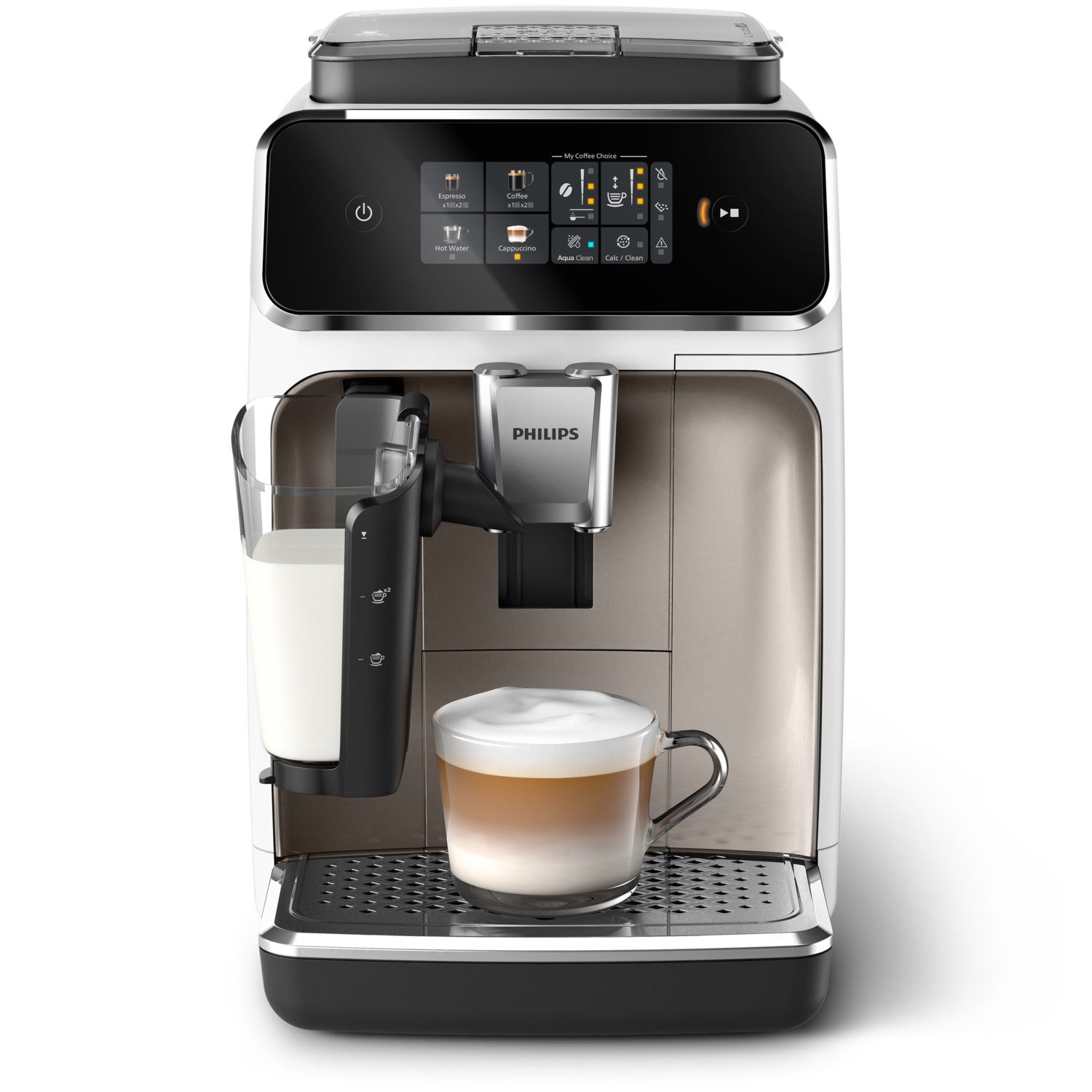 Philips LatteGo EP2333/40 automatic coffee machine 1500 W white Manufacturer code EP2333/40