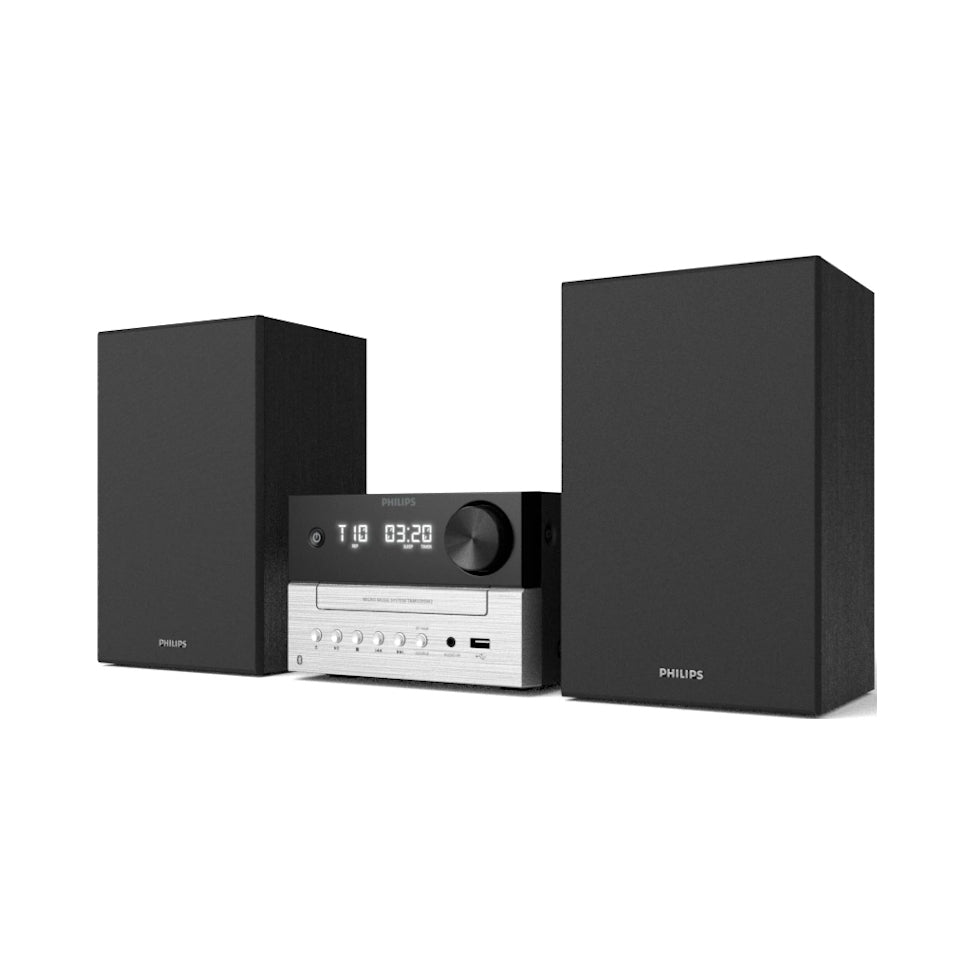Philips Mikrověž Bass reflex 20 W Bluetooth 5.4 FM, CD, USB TAM3205M2
