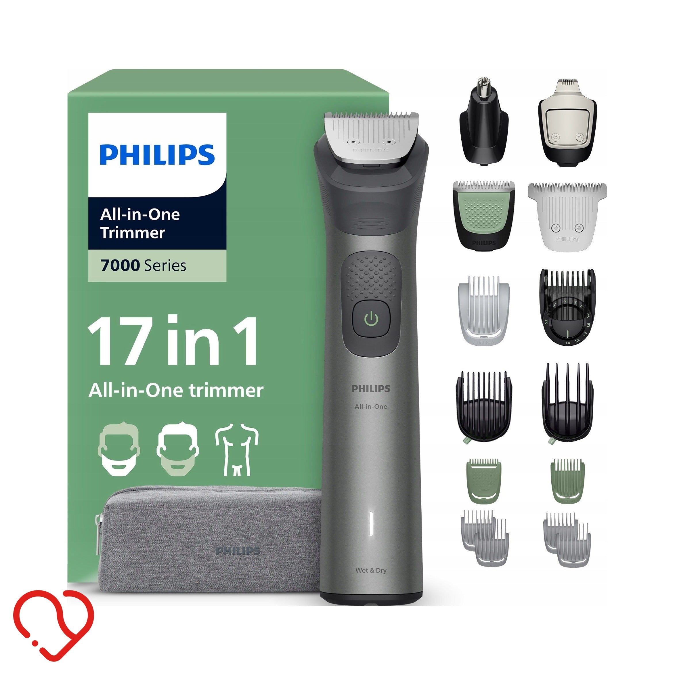 Philips Multigroom 17in1 All-in-One Trimmer Series 7000 MG7941/15