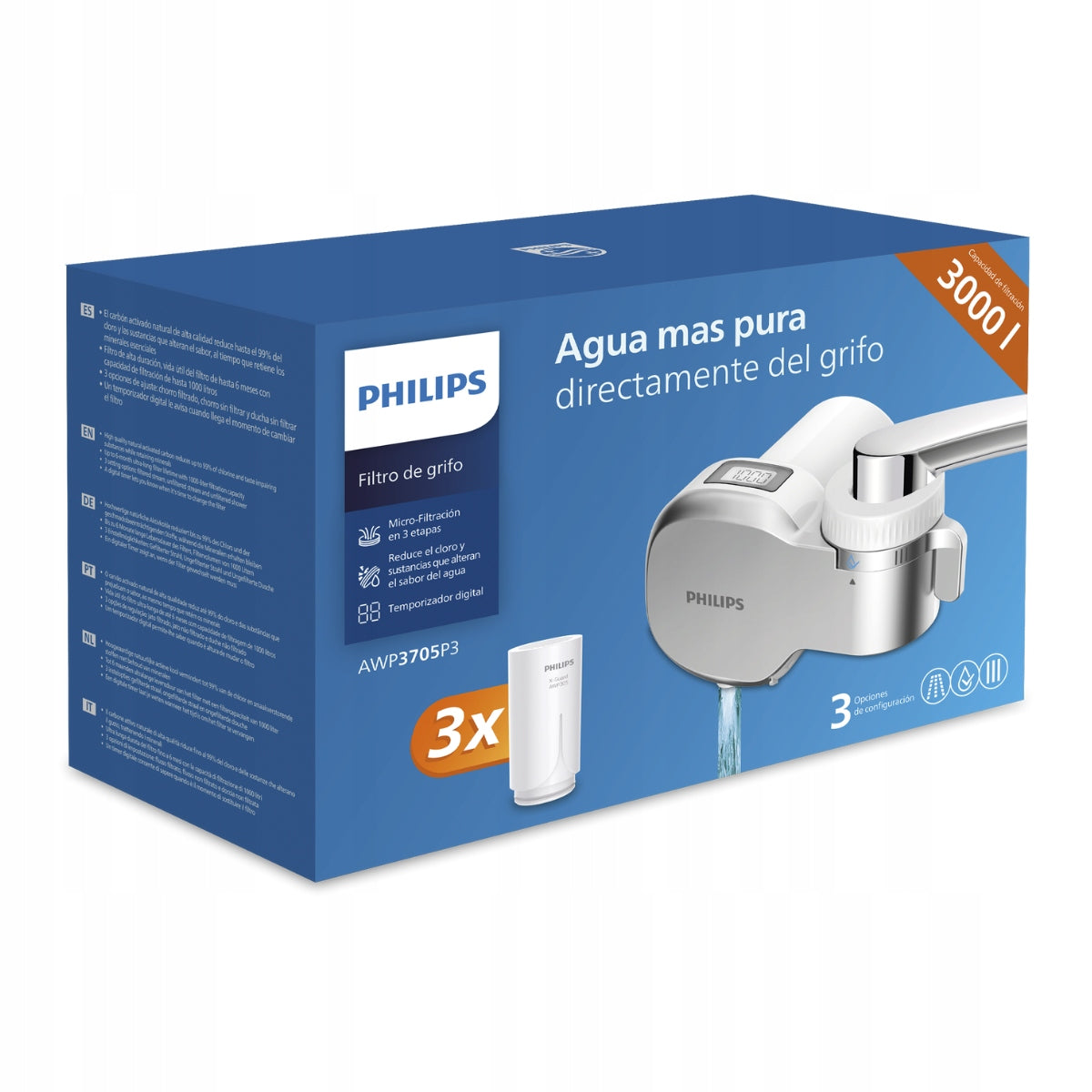 Philips OnTap AWP3705P3/10 with digital display Packaging status original