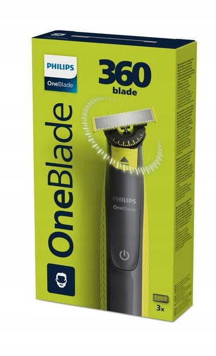 Philips OneBlade Shaver with 360 Blade and 3 Beard Caps QP2724/23 EAN (GTIN) 5907046800210