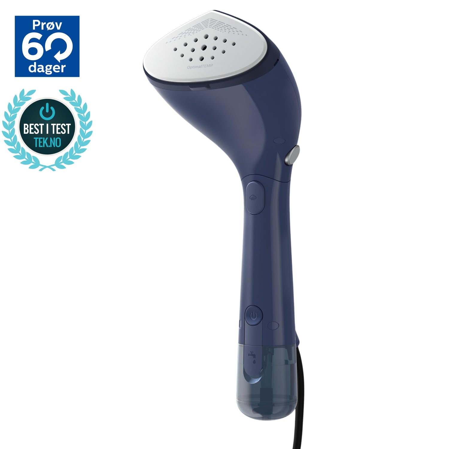 Philips STH7020/20 1500W 28g/min OptimalTEMP Adjustable head Water tank capacity 100 ml