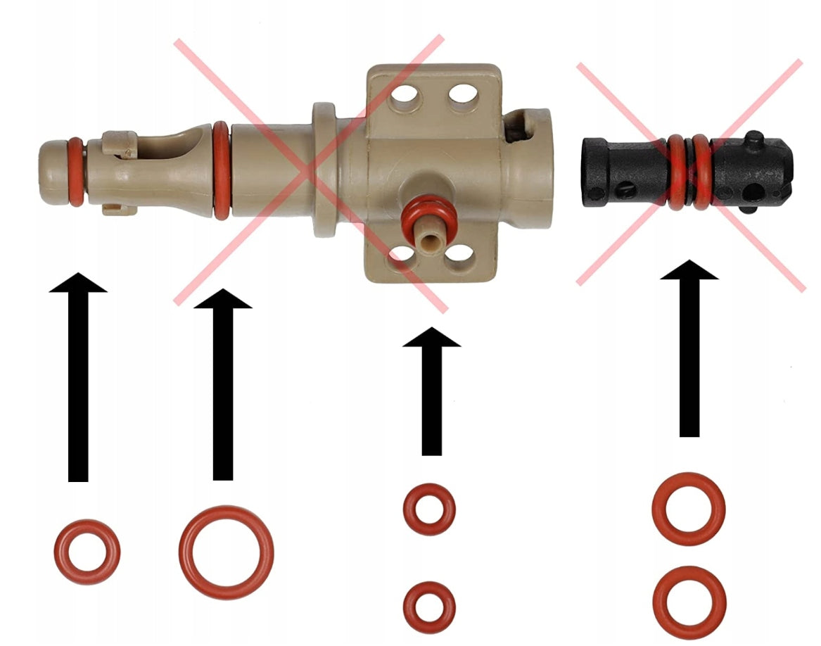 Philips / Saeco / Gaggia + grease / O-ring coffee machine repair kit EAN (GTIN) 8710103615590
