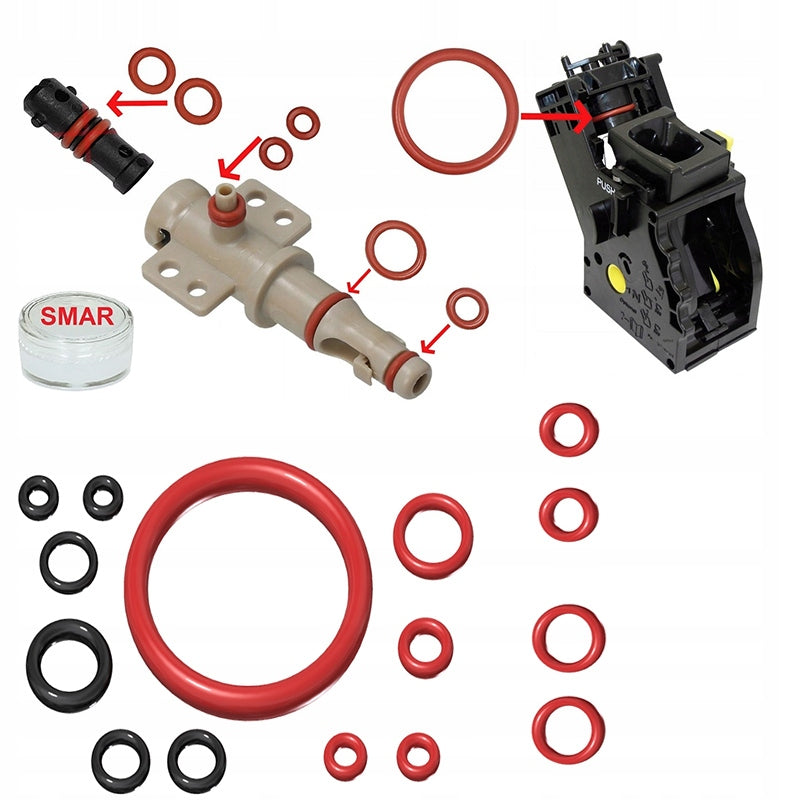 Philips / Saeco / Gaggia + grease / O-ring coffee machine repair kit