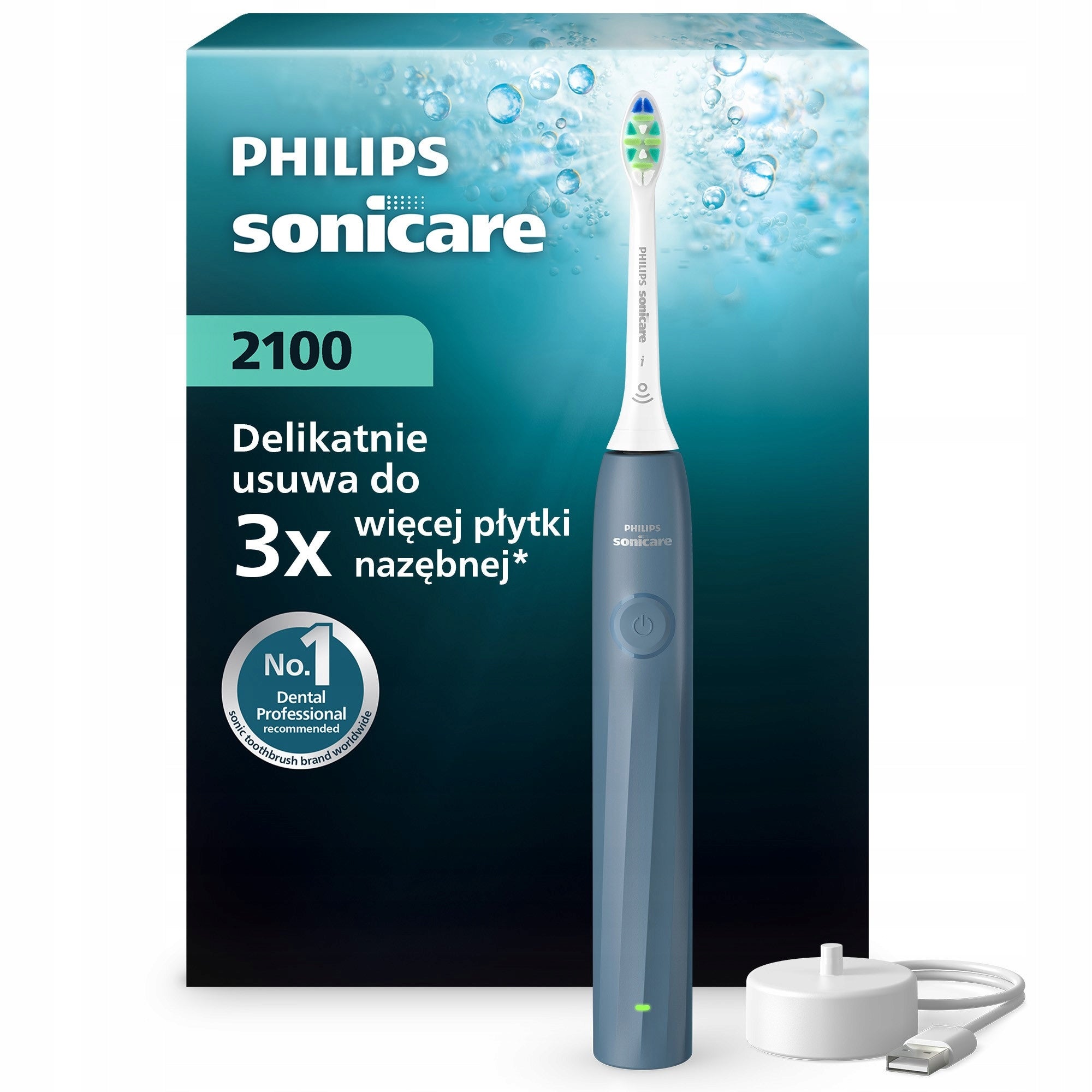 Philips Sonicare 2100 marine sonic toothbrush HX4021/04