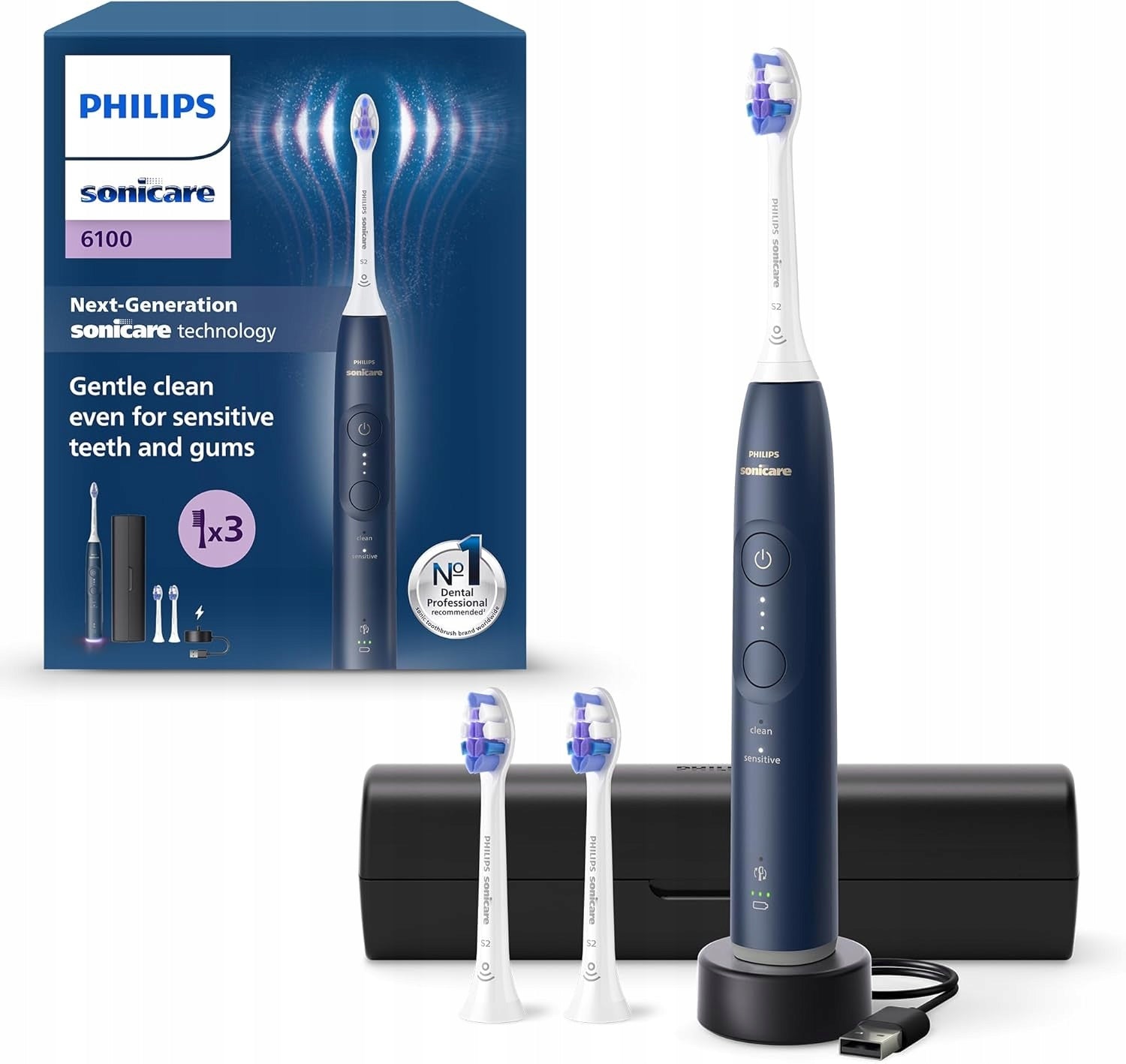 Philips Sonicare 6100 Electric toothbrush HX7403/01
