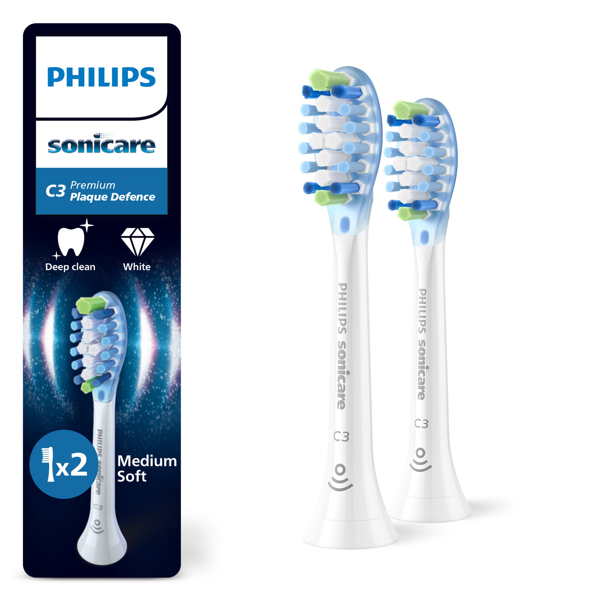 Philips Sonicare Premium Plaque Defense HX9042/87 , 2 pcs.