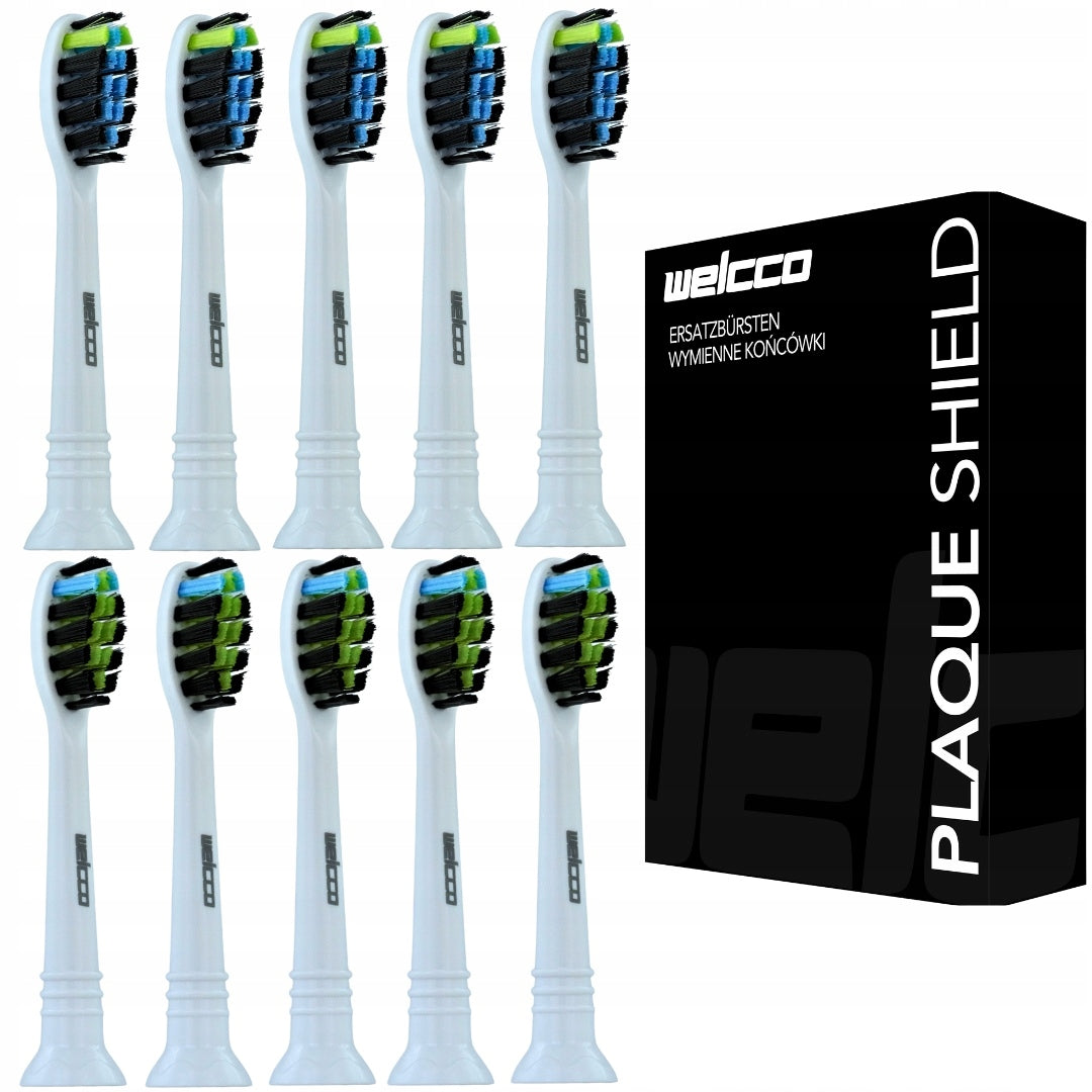Philips Sonicare sonic toothbrush tips replacements white 10pcs.