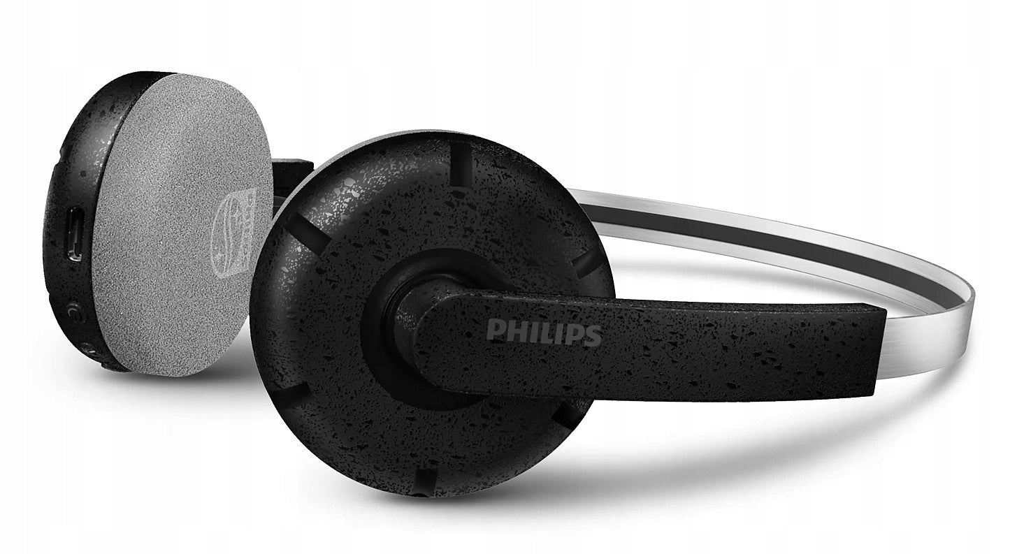 Philips Wireless On-Ear Headphones Retro 26h Multipoint TAH2000 black Brand Philips