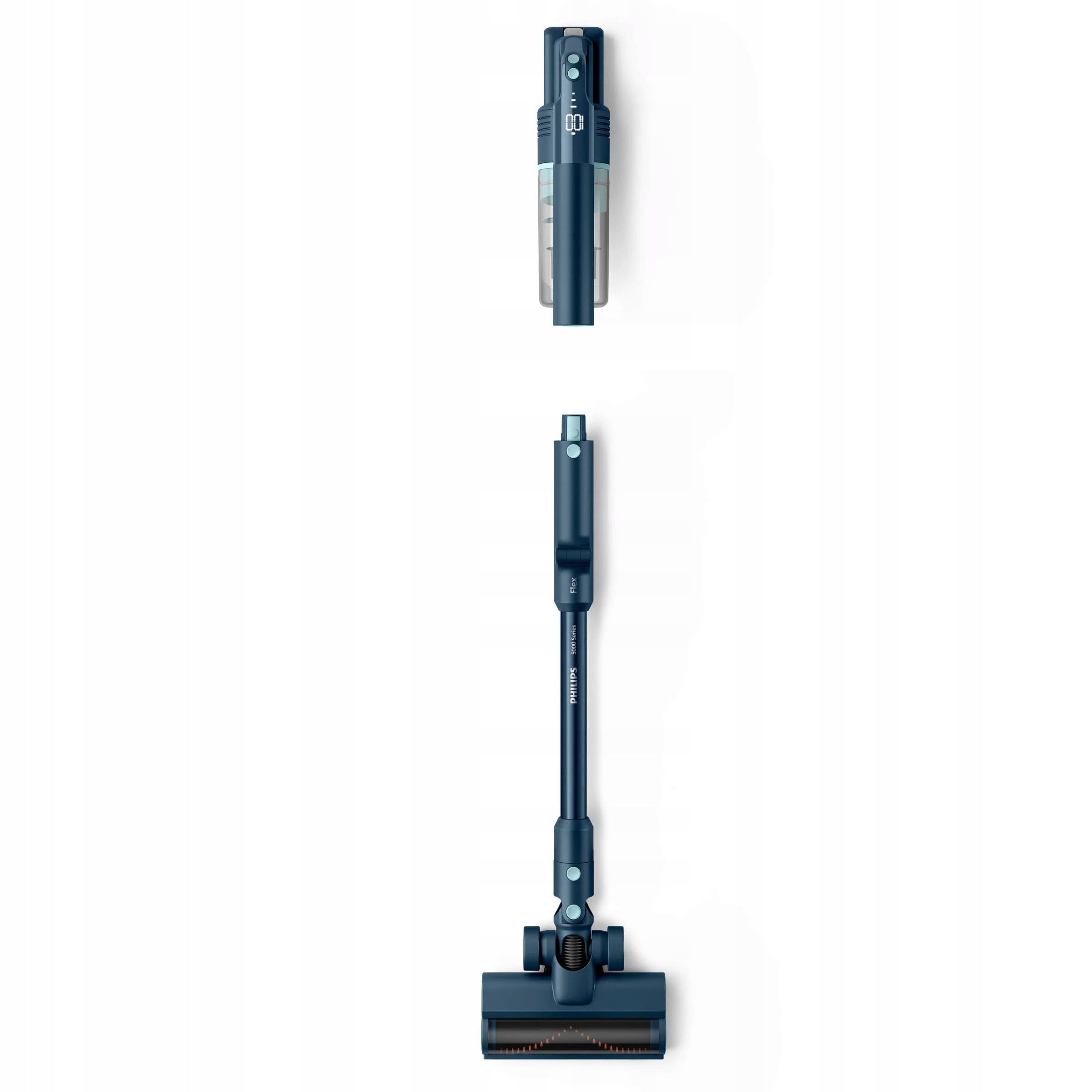 Philips XC5244/10 5000 Series Flex Aqua Stick Vacuum Cleaner, Blue Brand Philips