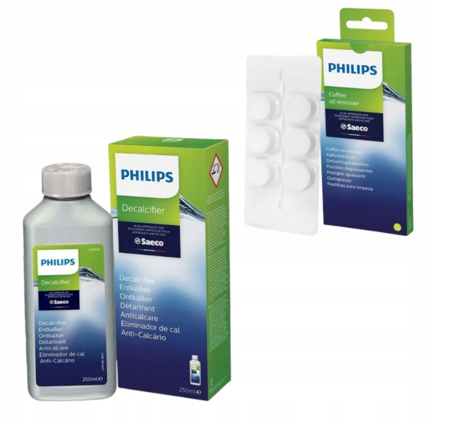 Philips tablets + Philips Saeco descaler