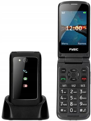 Phone FYSIC F15 SOS SMS FLASHLIGHT ALARM 4G Bluetooth Headphones included no