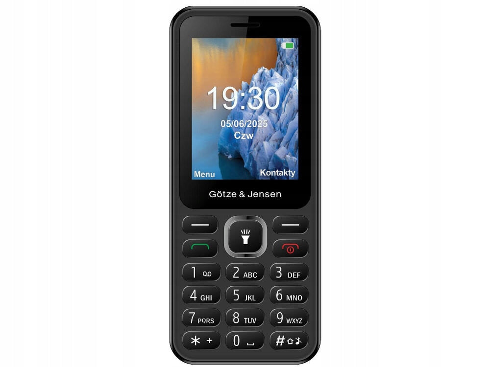 Phone GÖTZE & JENSEN GFE101 Black Built-in memory 30 MB