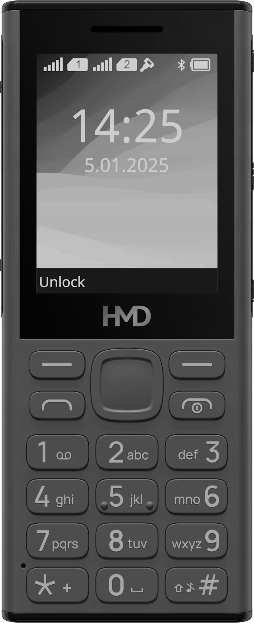 Phone HMD 130 Music Dark Grey Type cell phone