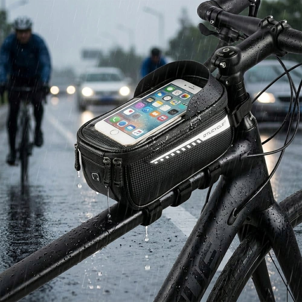 Phone Holder Bicycle Pouch 2in1 Trusts Manufacturer code sakwa uchwyt rowerowy 2w1 Trusty