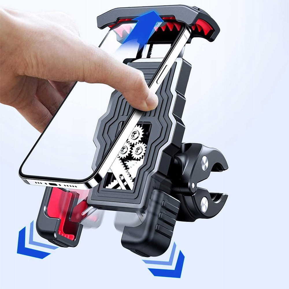 Phone Holder Motorcycle Bicycle Holder Anti-Vibration Anti-Shock Manufacturer code MOCNY UCHWYT ROWEROWY