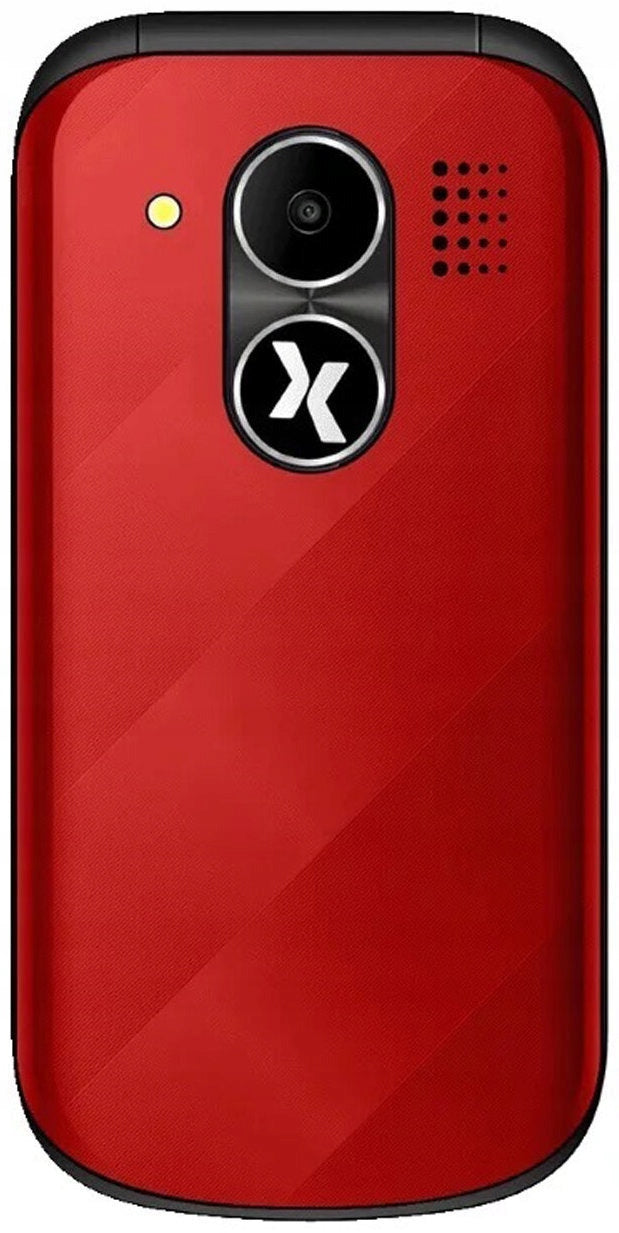 Phone MAXCOM Comfort MM815L Red Built-in memory 32 MB