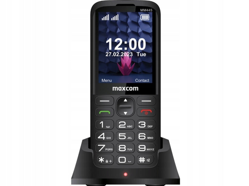 Phone MAXCOM MM445L 4G Black