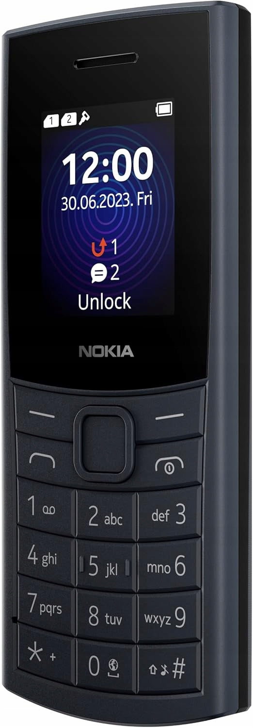 Phone Nokia 110 4G (2024) Dual SIM Camera Midnight Blue Navy Blue Manufacturer code 6438409099341