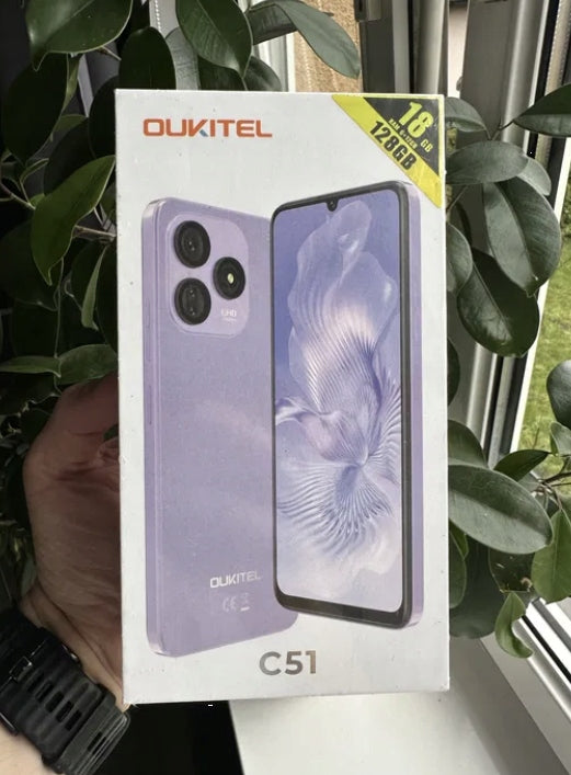 Phone OUKITEL C51 version 18/128gb 5150 mAh Manufacturer code O/C51/6-128/BLUE