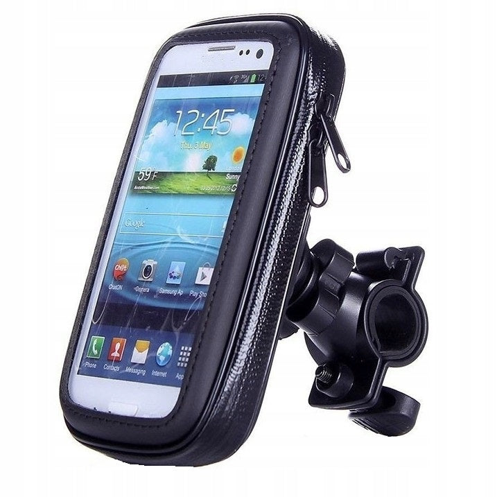 Phone case holder for 6,5" bicycle handlebar with zip closure Packaging status original